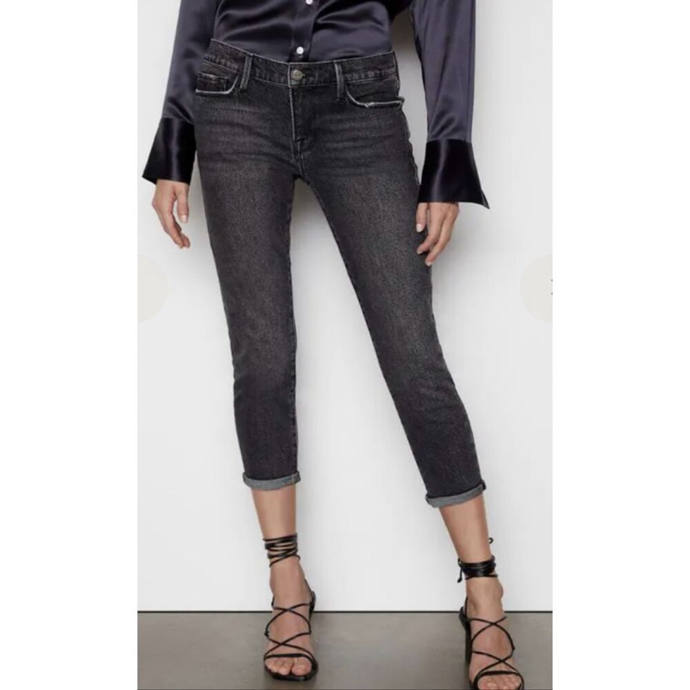 Frame Le Garçon Crop Jeans 27
